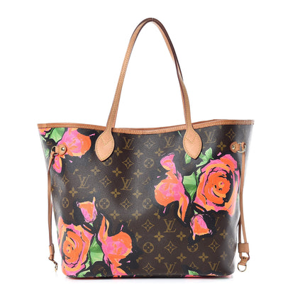 Louis Vuitton Monogram Roses Neverfull MM 1 of 16