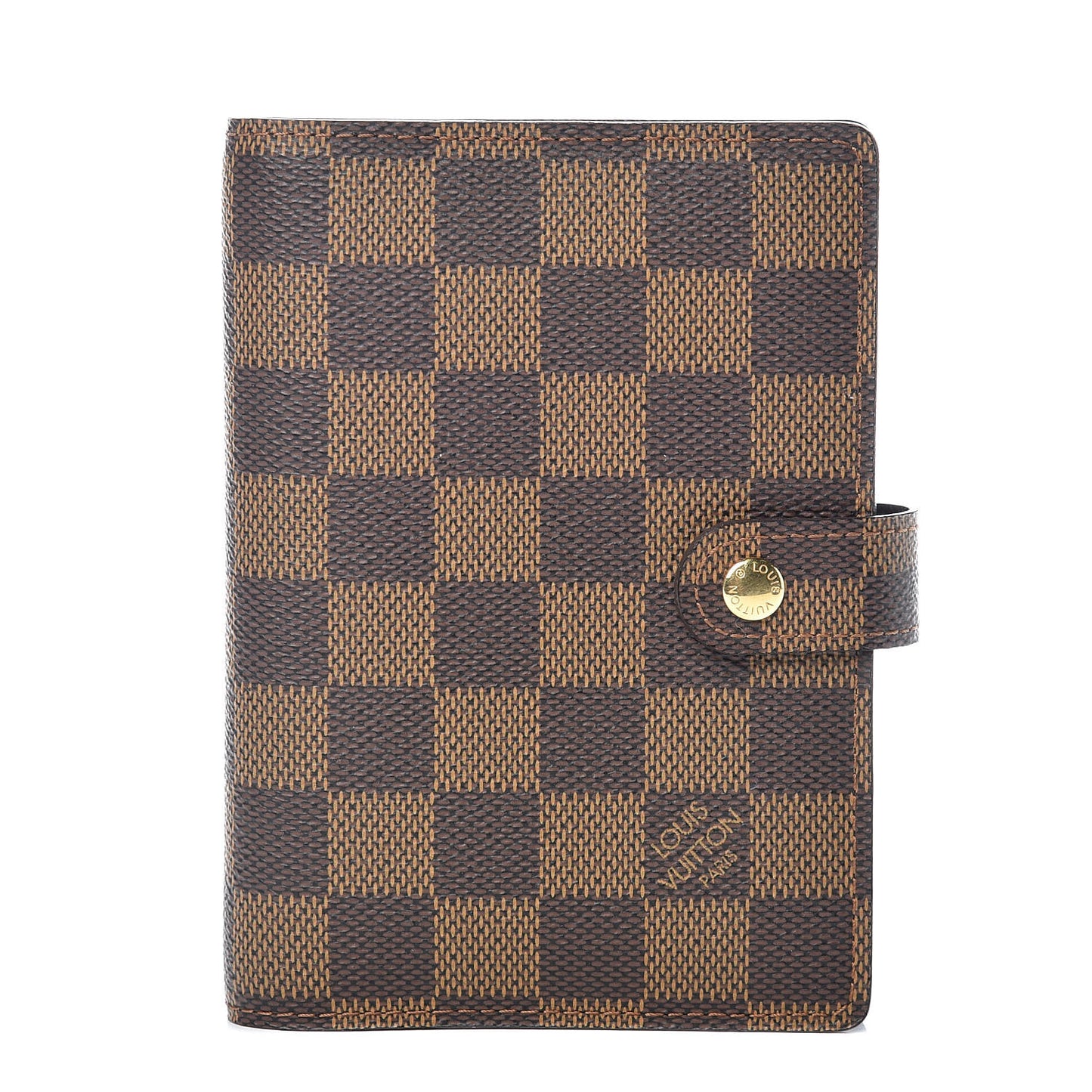 Damier Ebene Small Ring Agenda Cover