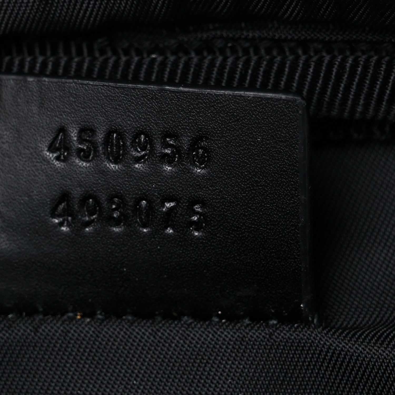 Gucci GG Supreme Monogram Web Belt Bag Black 8 of 15