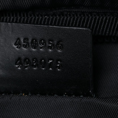 Gucci GG Supreme Monogram Web Belt Bag Black 8 of 15