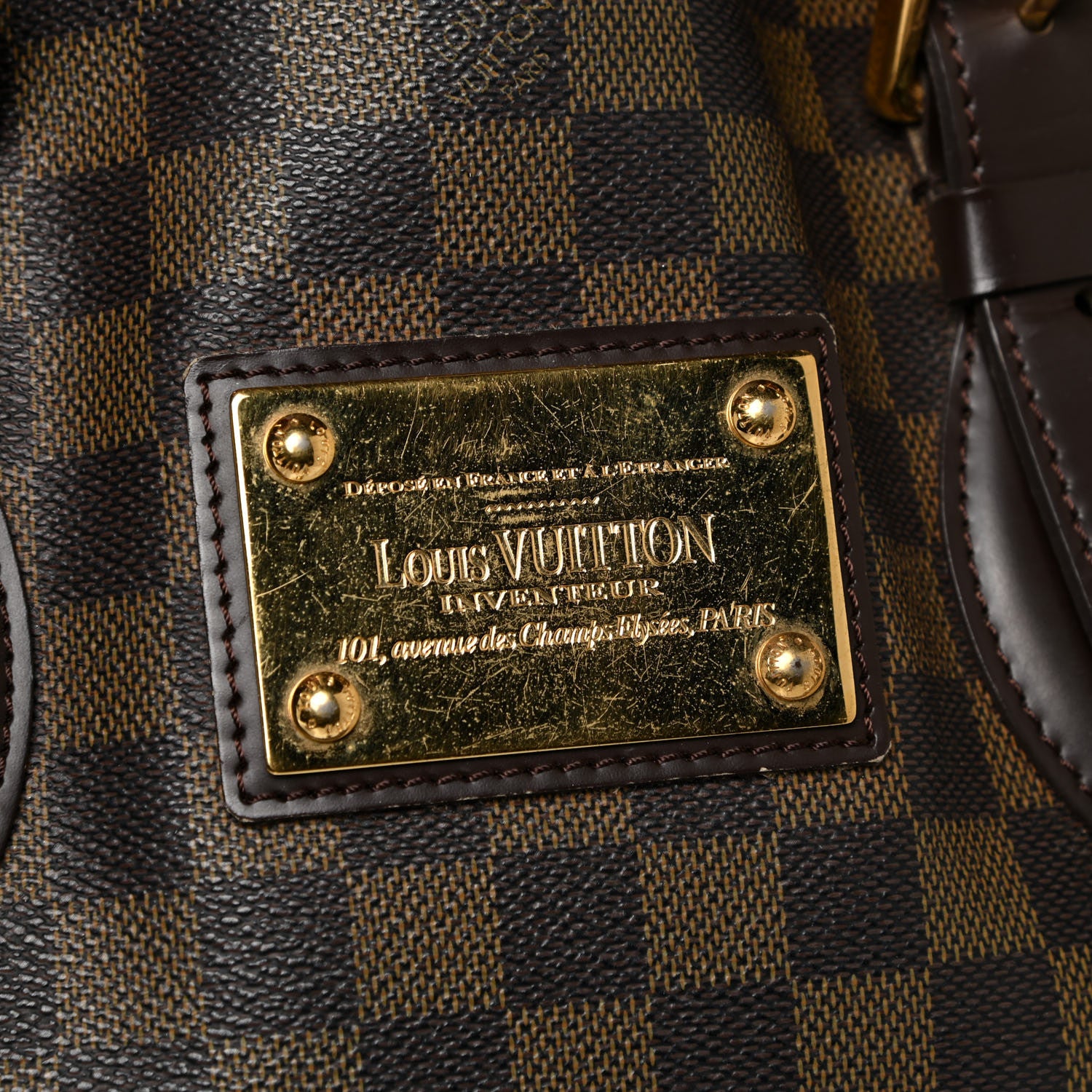 Louis Vuitton Damier Ebene Hampstead MM 15 of 19