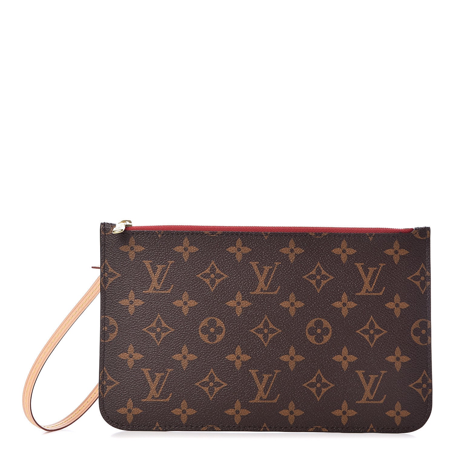 Louis Vuitton Monogram Neverfull MM GM Pochette Cherry 1 of 7