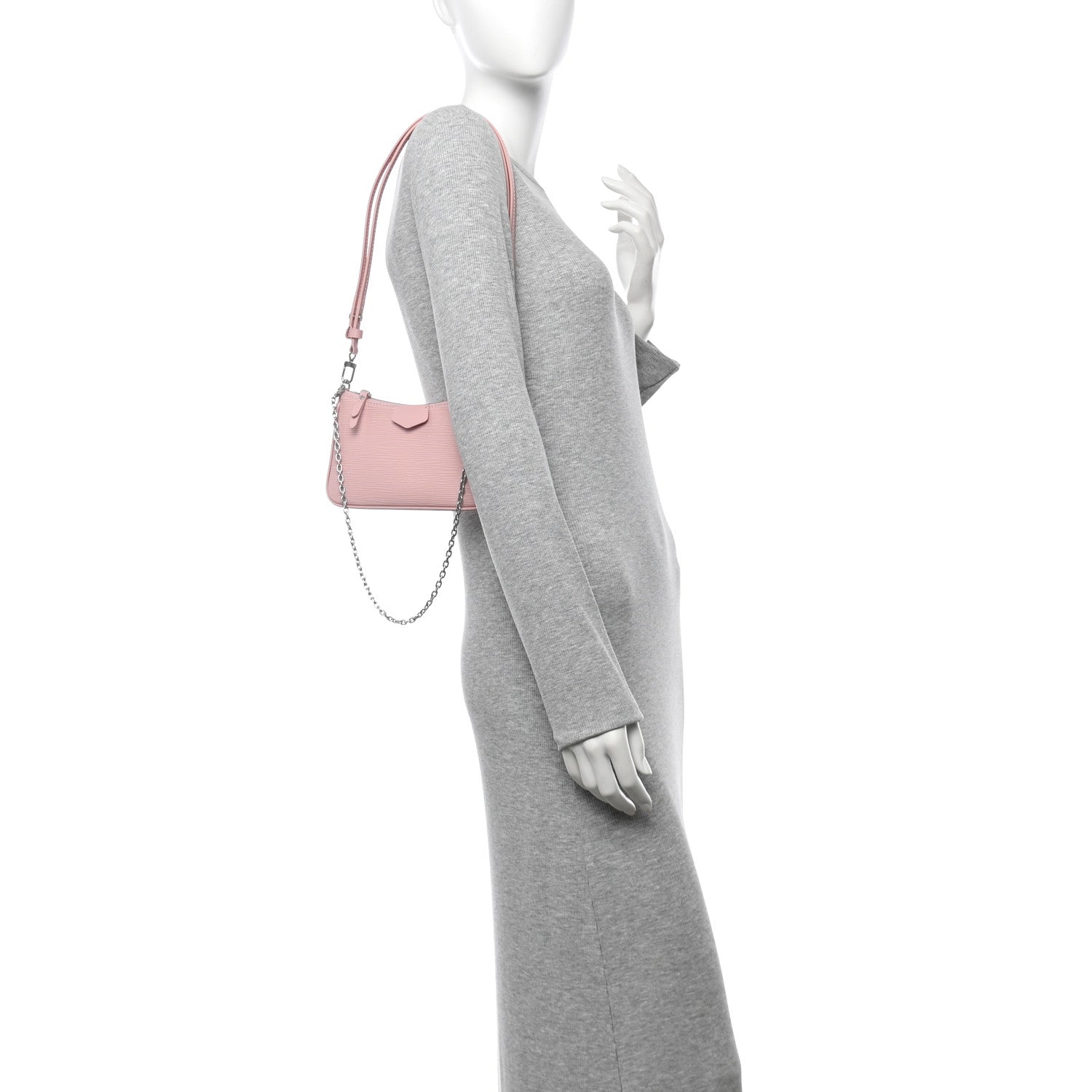 Louis Vuitton Epi Easy Pouch On Strap Rose Ballerine 2 of 11