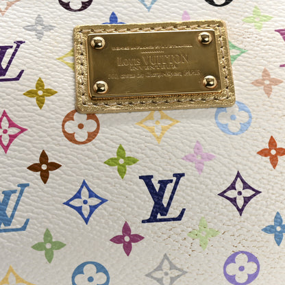 Louis Vuitton Monogram Multicolor Kate Clutch White 8 of 12