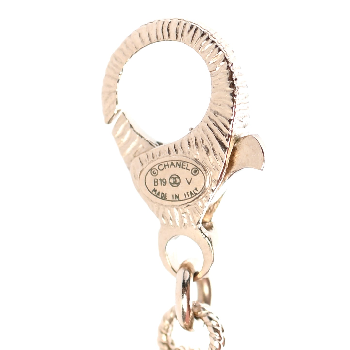 Pearl CC Necklace Light Gold