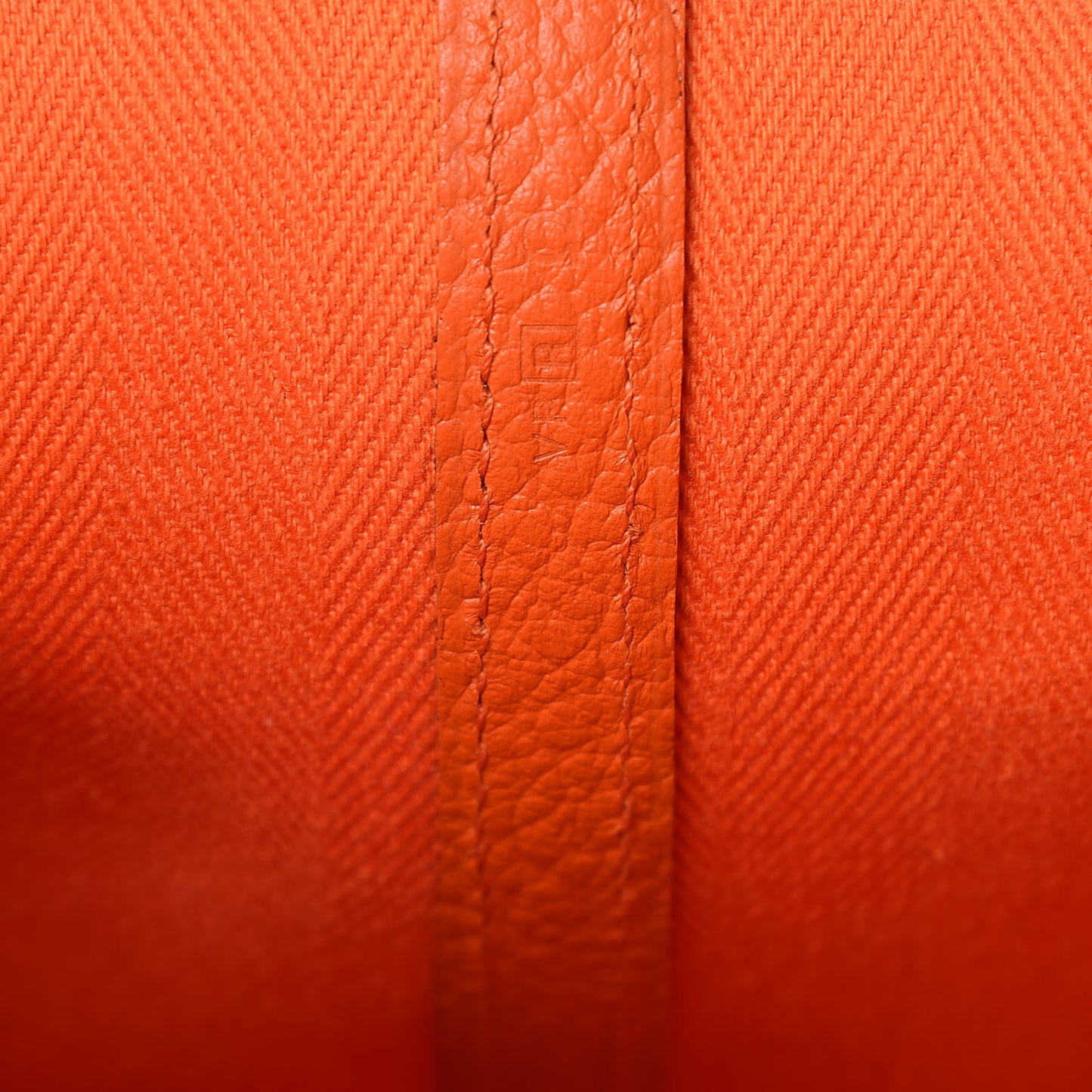 Toile Negonda Garden Party Tote 36 MM Orange