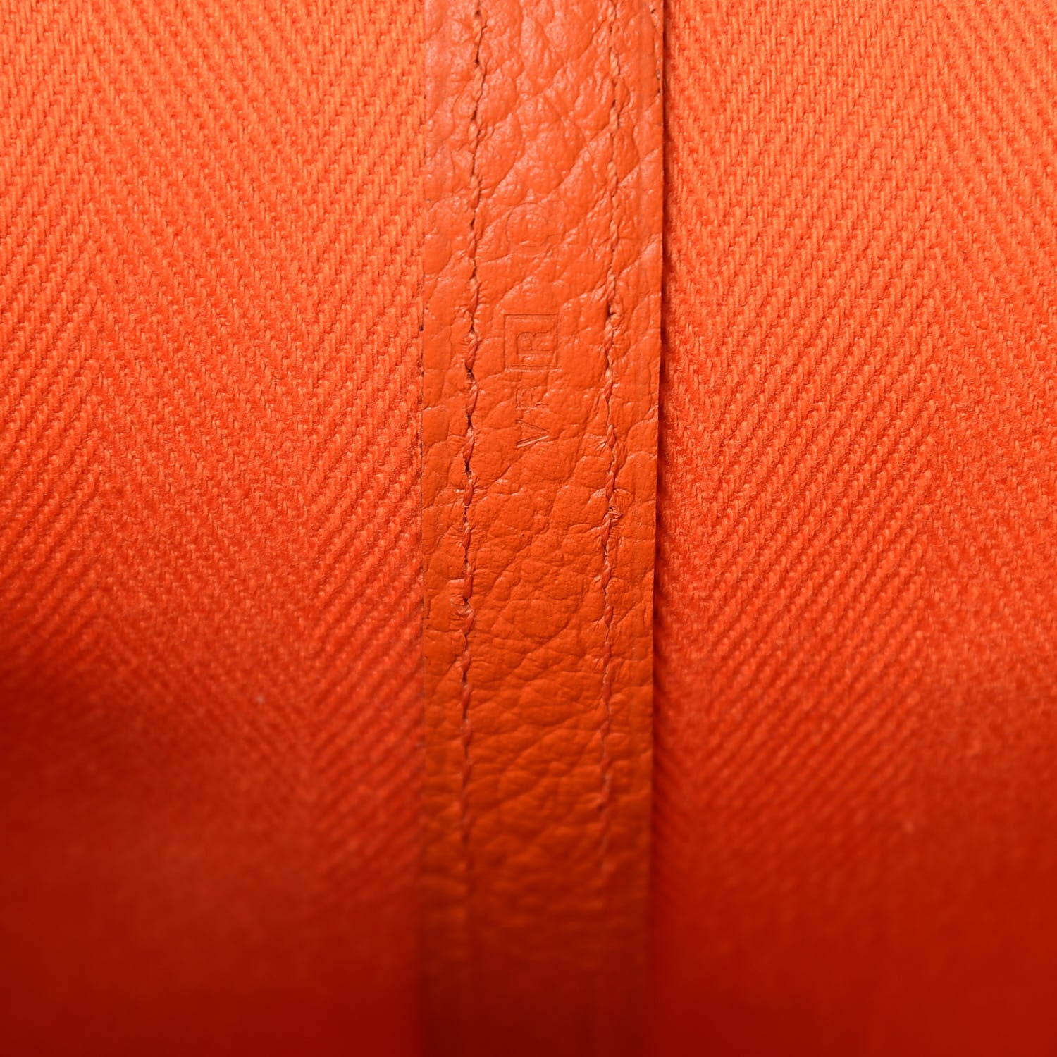 Hermes Toile Negonda Garden Party Tote 36 MM Orange 7 of 12