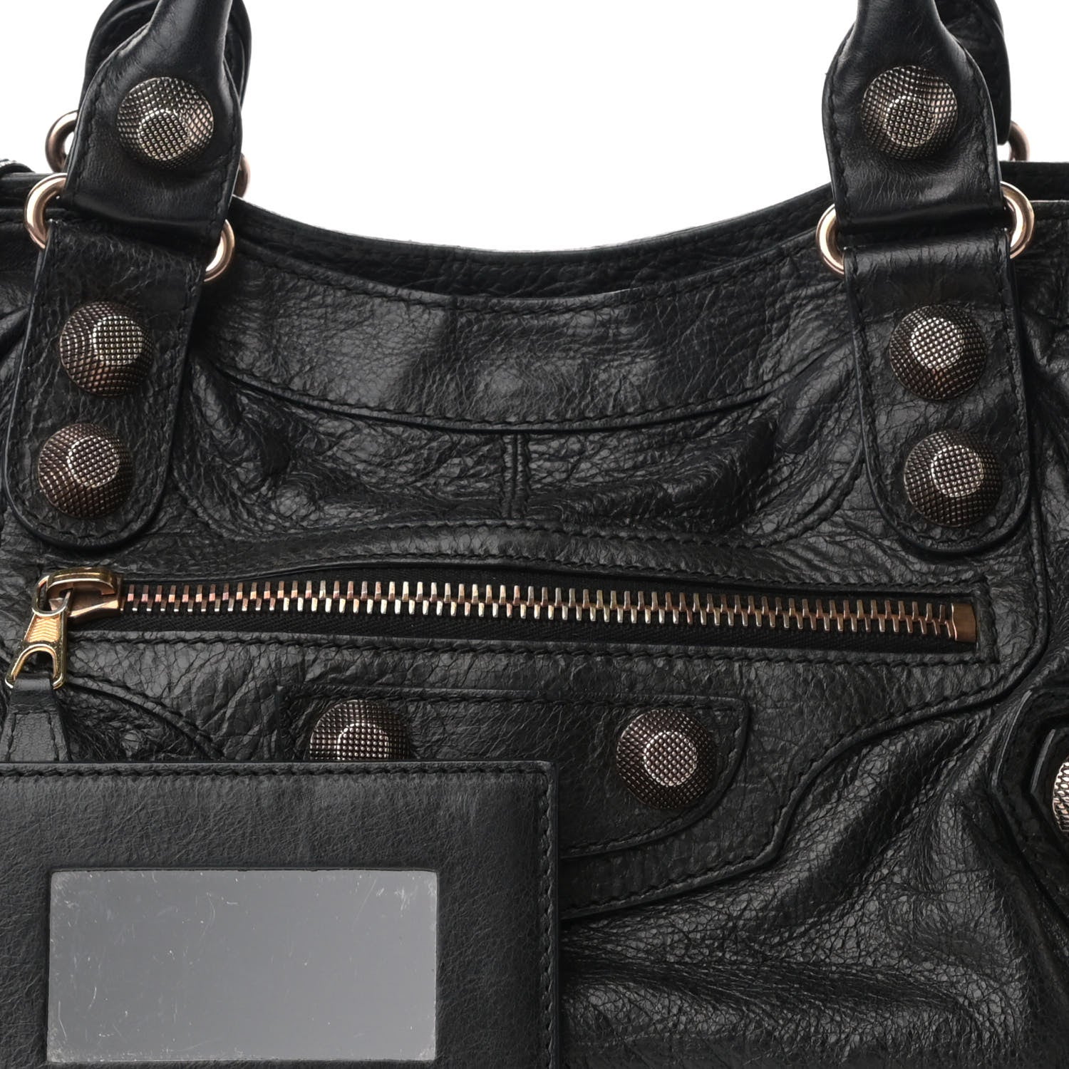 Balenciaga Agneau Giant 21 Rose Gold Hardware Part Time Black 8 of 12