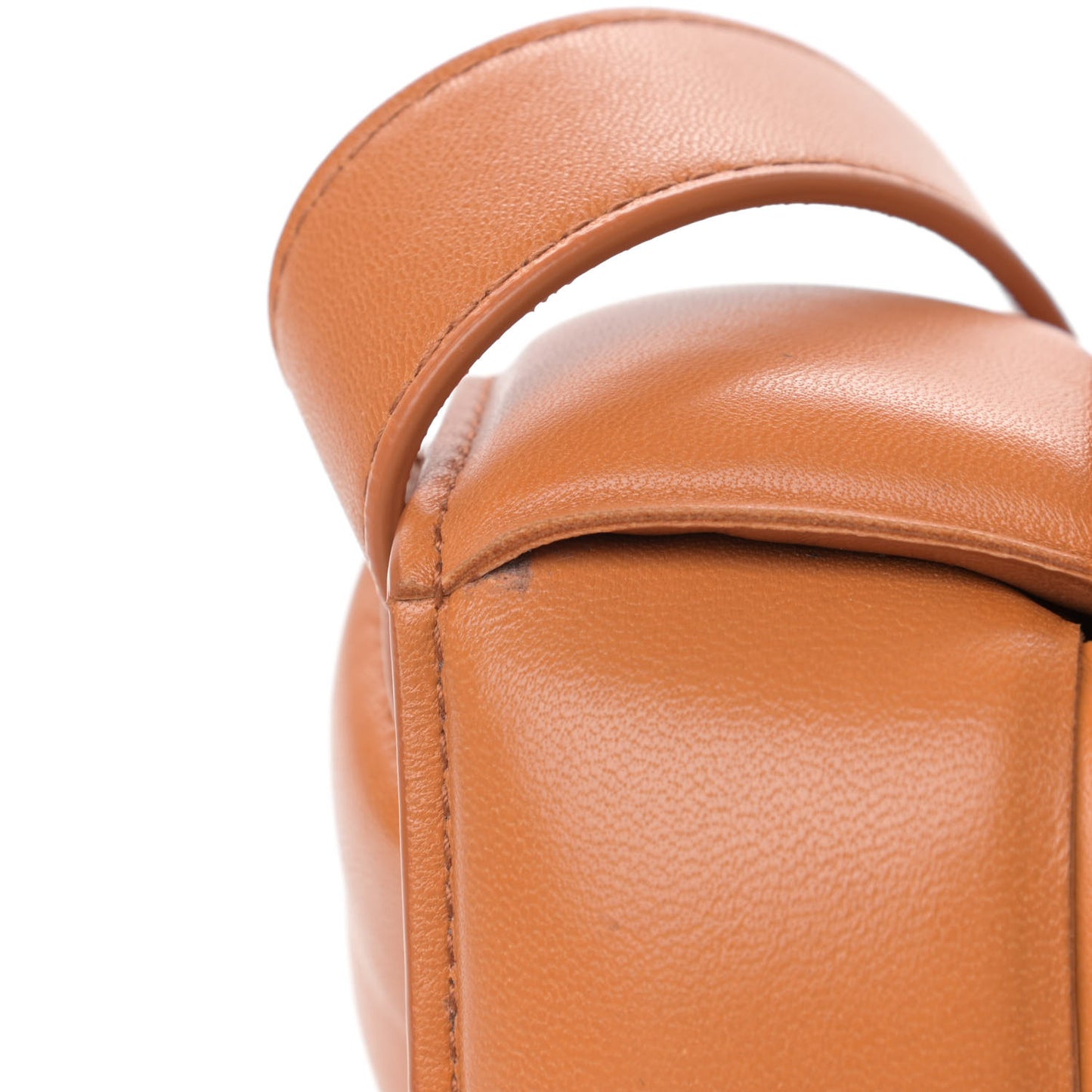 Nappa Maxi Intreccio Padded Cassette Crossbody Bag Clay