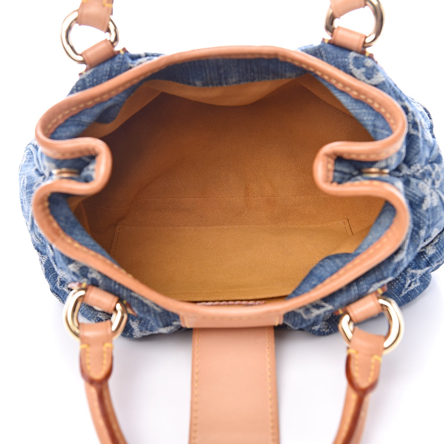 Louis Vuitton Monogram Denim Pleaty Blue 5 of 13