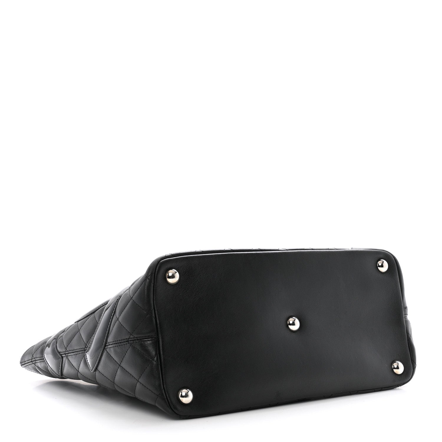 Chanel Calfskin Quilted Large Cambon Tote Black 4 of 19