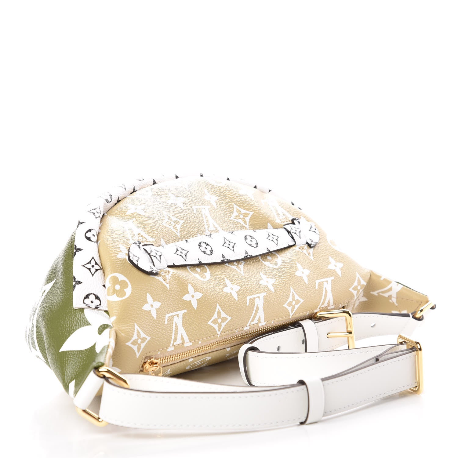 Louis Vuitton Monogram Giant Bumbag Kaki Beige 3 of 10