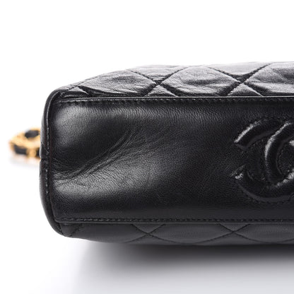 Chanel Lambskin Quilted Small Kisslock Evening Bag Black 13 of 15