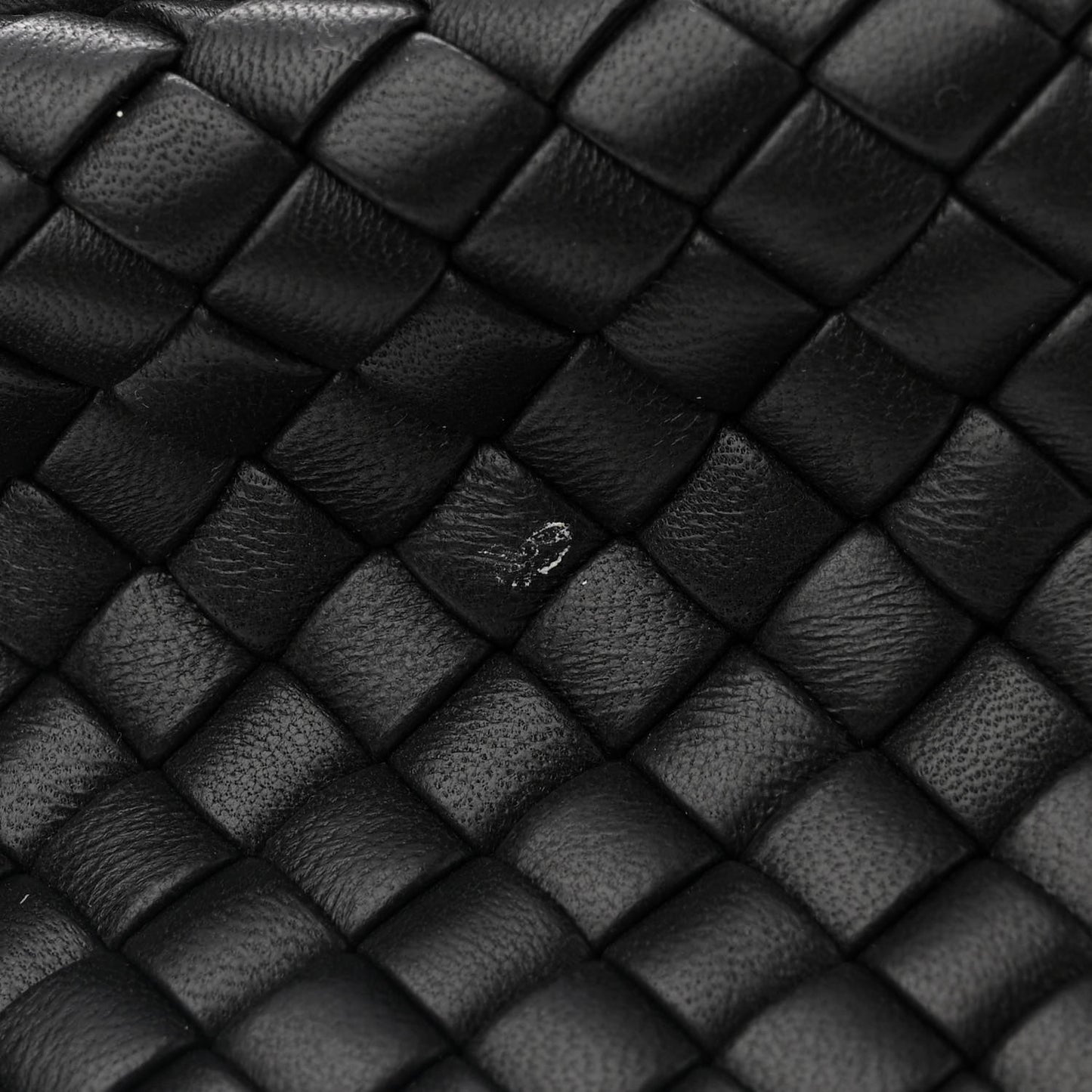 Lambskin Intrecciato Mini Padded Jodie Black