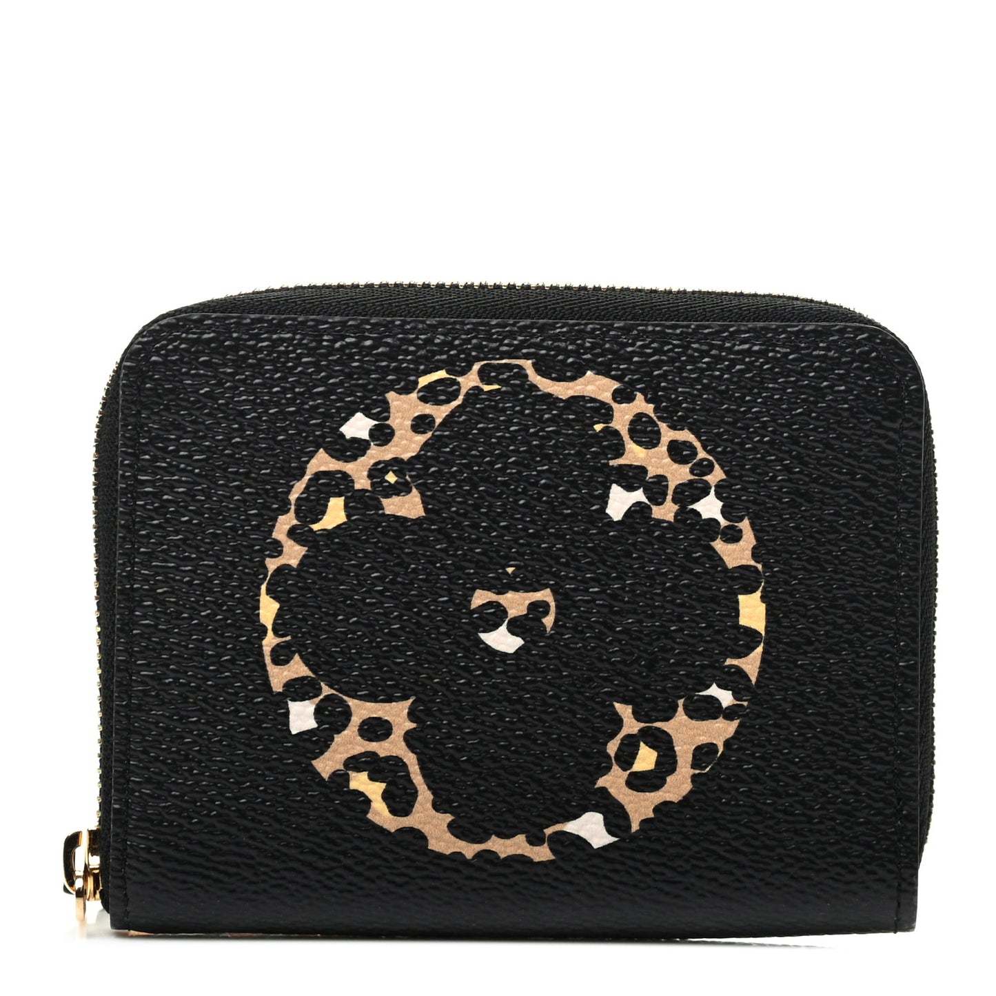 Monogram Giant Jungle Zippy Coin Purse Black