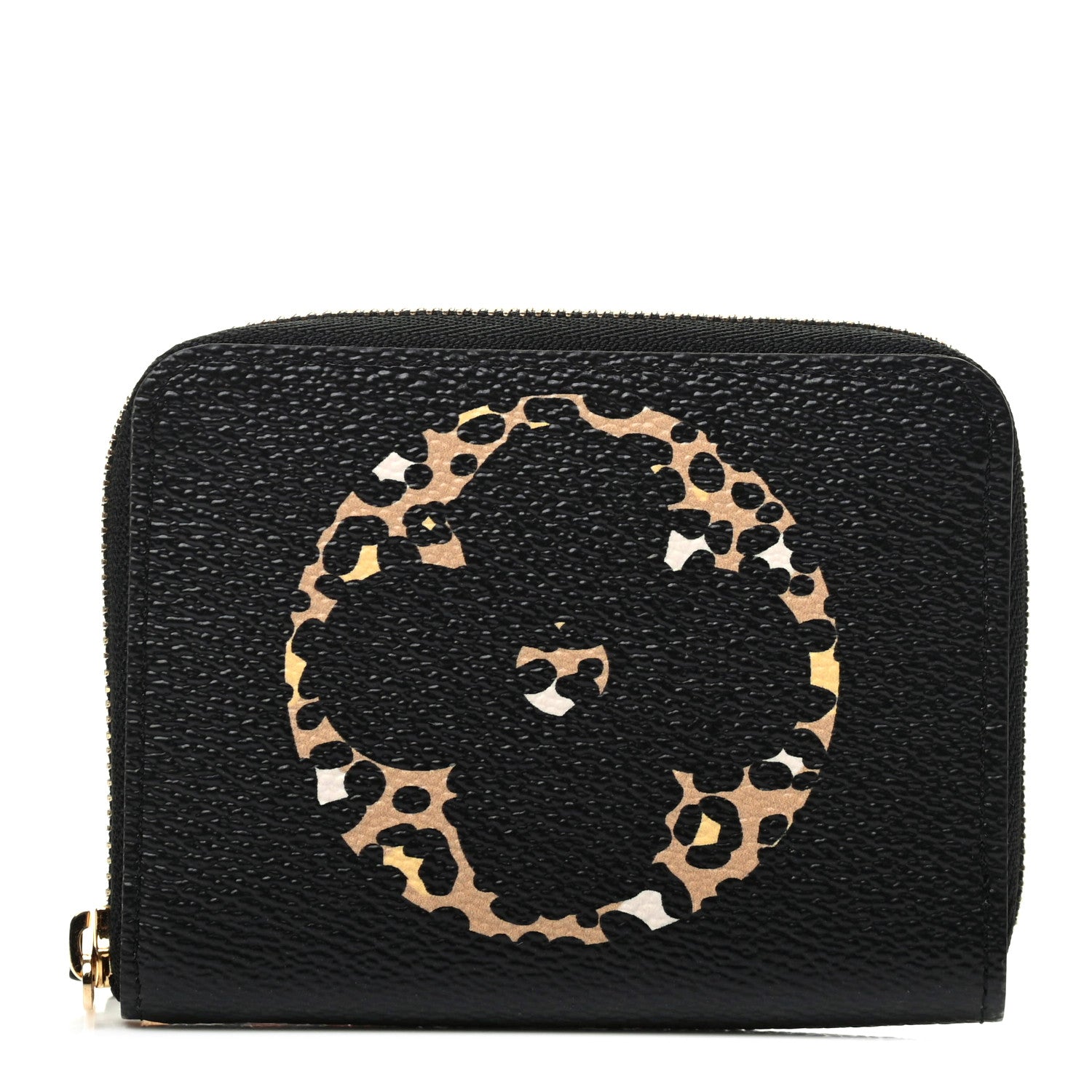 Louis Vuitton Monogram Giant Jungle Zippy Coin Purse Black 1 of 7