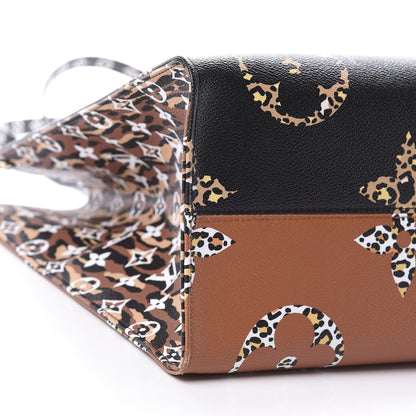 Louis Vuitton Monogram Giant Jungle Onthego GM Black 10 of 11