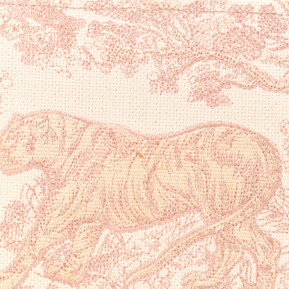 Christian Dior Canvas Toile De Jouy Embroidered Large Book Tote Pink 11 of 11
