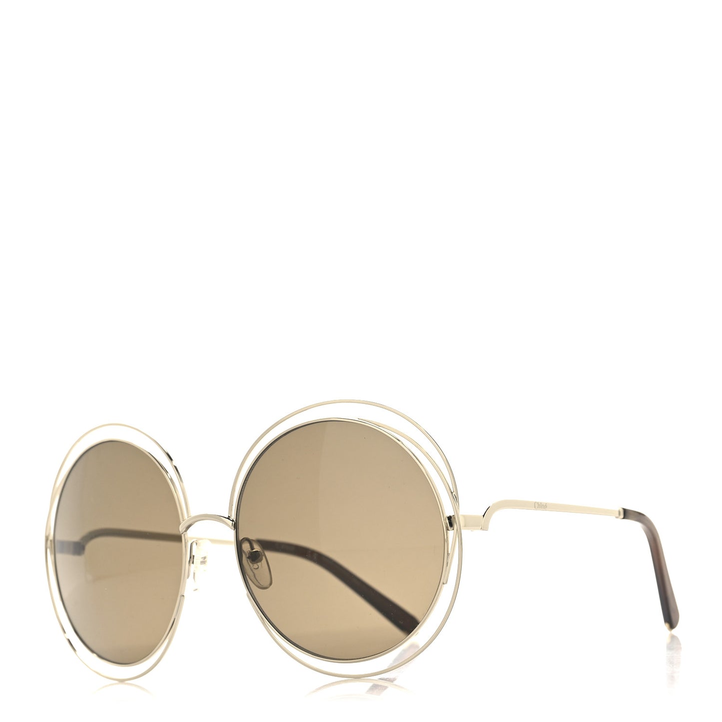 Oversized Round Carlina Oversized Round Sunglasses CE114S Gold