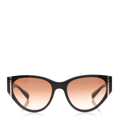 Chanel CC Cat Eye Sunglasses 6054 Brown 2 of 9