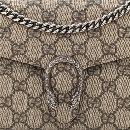 Gucci GG Supreme Monogram Mini Dionysus Chain Wallet Beige Taupe 8 of 11