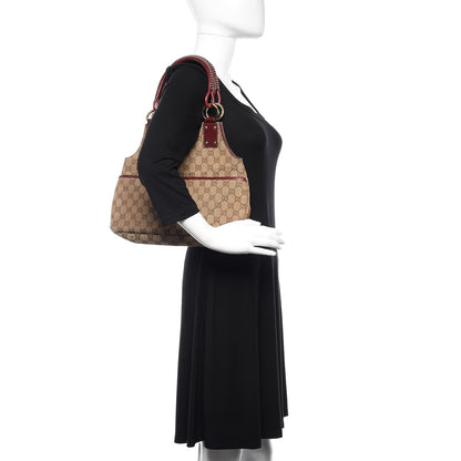 Gucci GUCCIMonogramShoulderBagRed 2 of 9