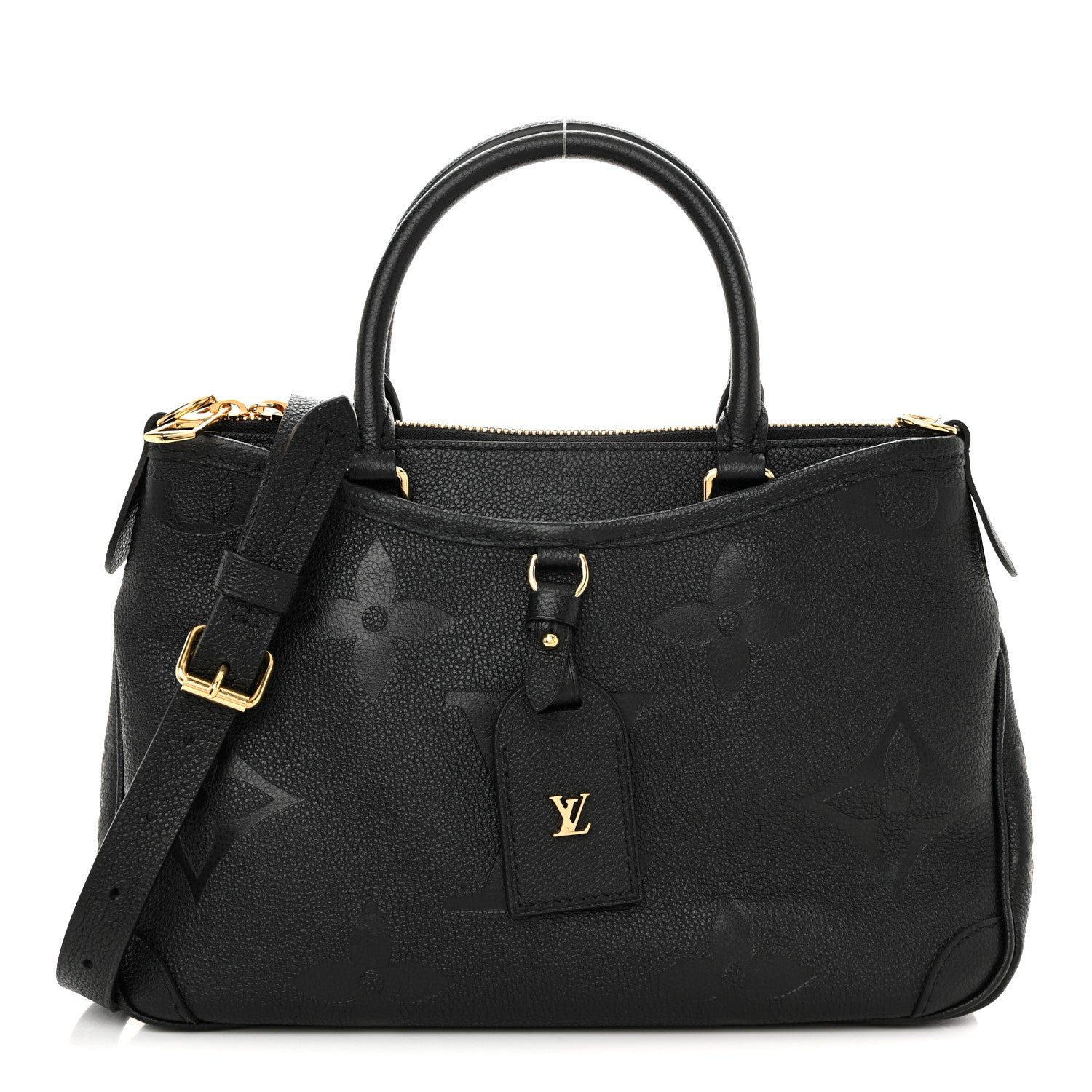 Louis Vuitton Empreinte Monogram Giant Trianon PM Black 1 of 9