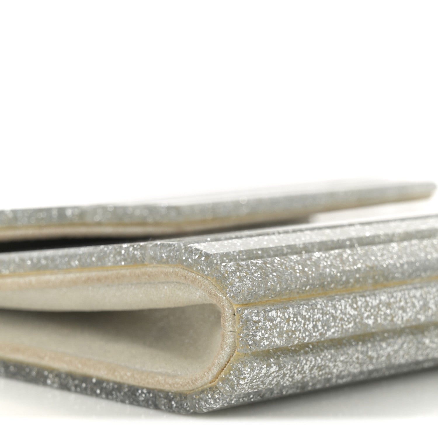 Jimmy Choo Acrylic Glitter Micro Candy Clutch Silver 8 of 11
