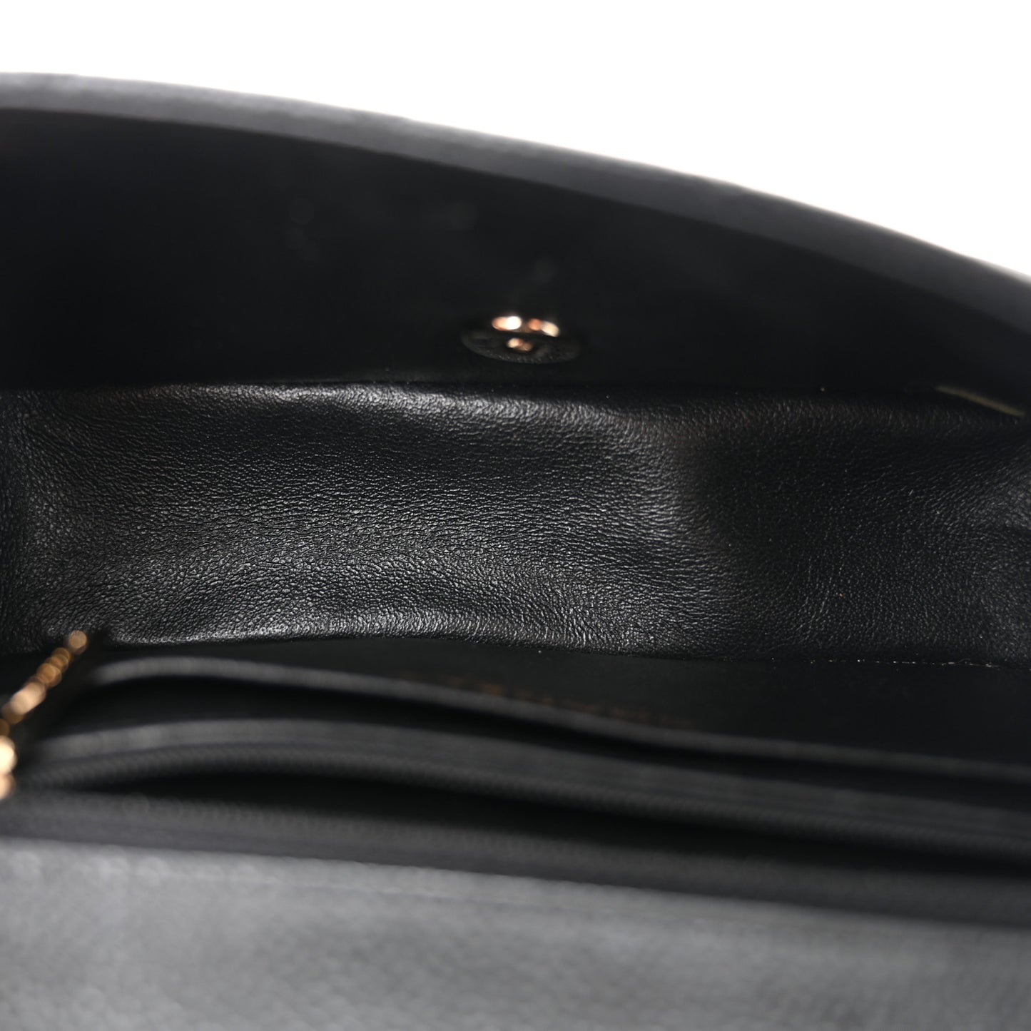 Caviar Quilted Mini Rectangular Flap Black