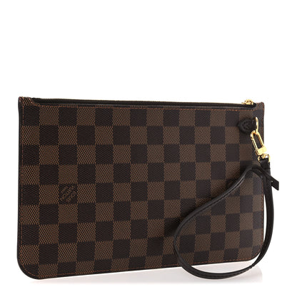 Louis Vuitton Damier Ebene Neverfull MM GM Pochette 3 of 6