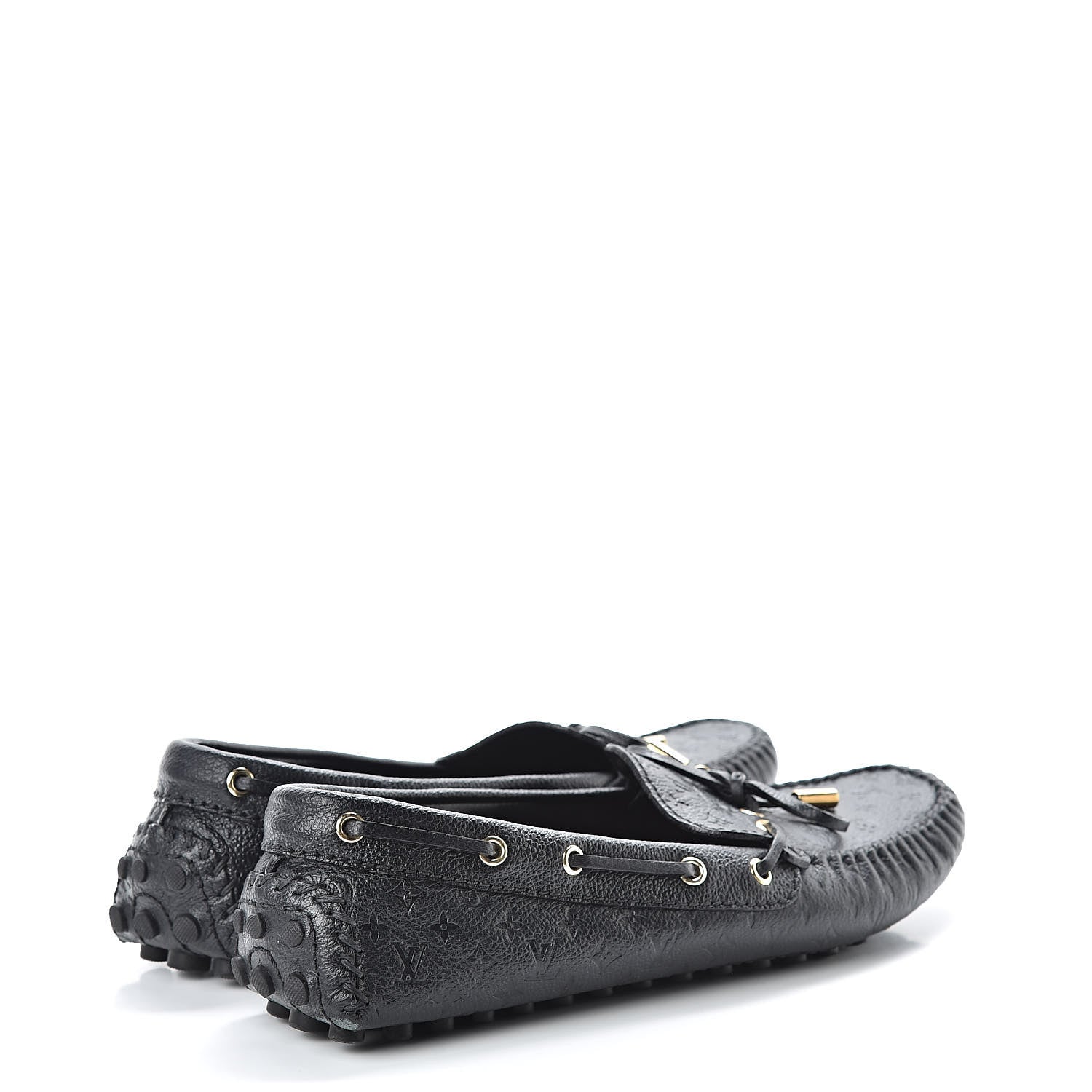 Louis Vuitton Empreinte Gloria Loafers 38.5 Black 4 of 9