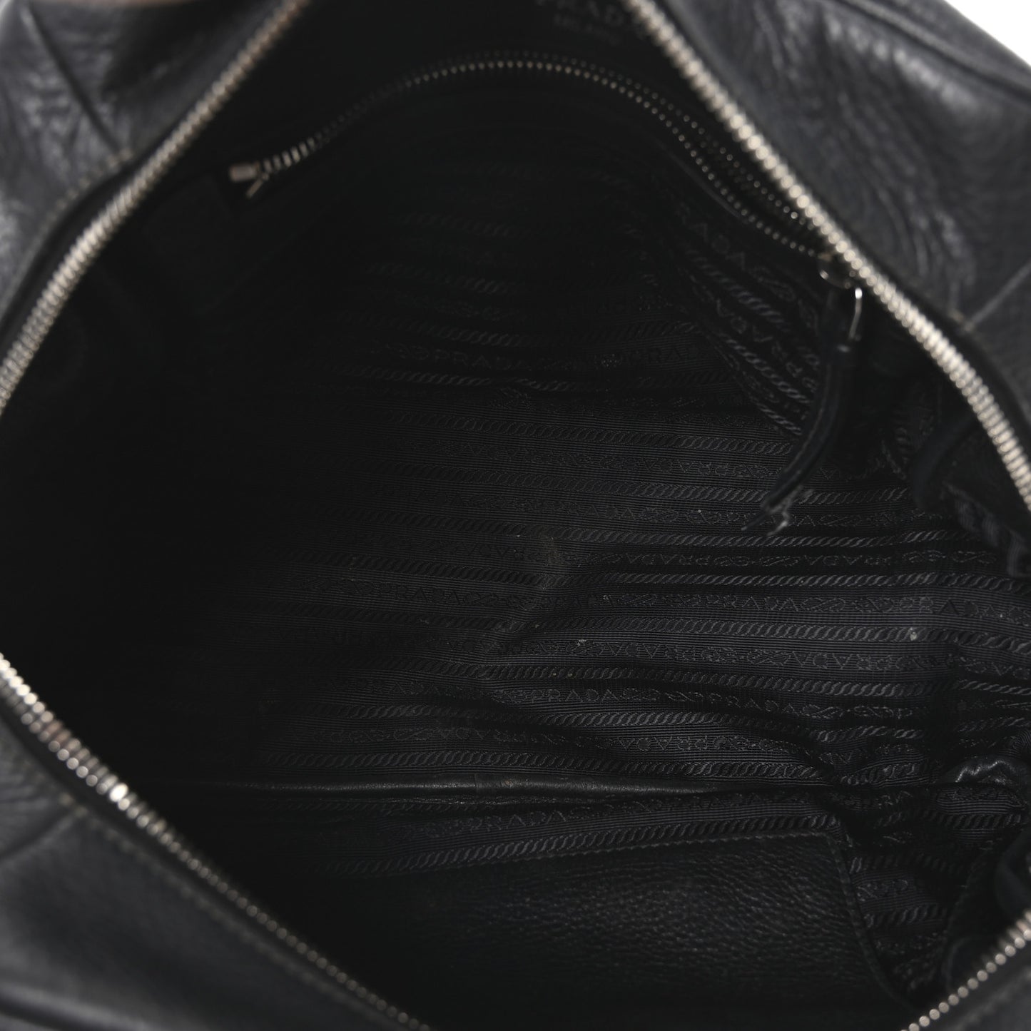 Vitello Phenix Bowling Bag Black