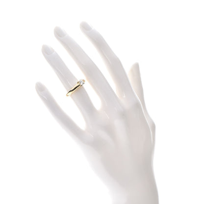 Cartier 18K Yellow Gold Diamond Engagement Ring 48 4.5 2 of 8