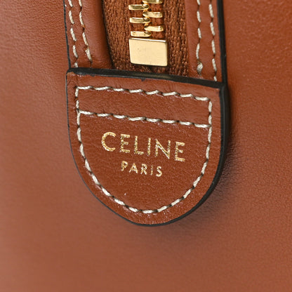 Celine Smooth Calfskin Triomphe Small Boston Bag Tan 7 of 10