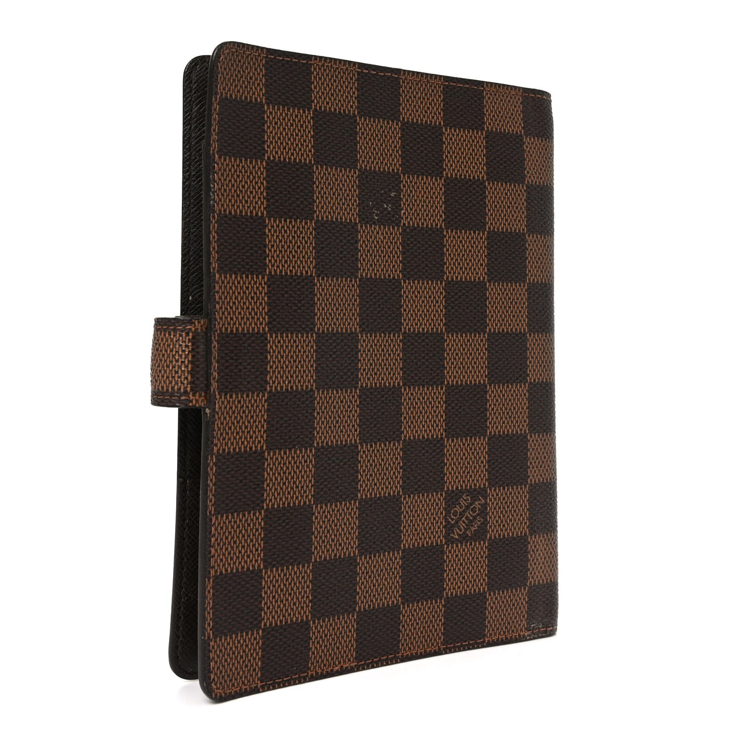 Damier Ebene Medium Ring Agenda Cover