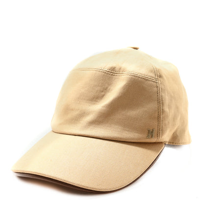 Hermes Ramie Deerskin Baseball Cap 59 1 of 9