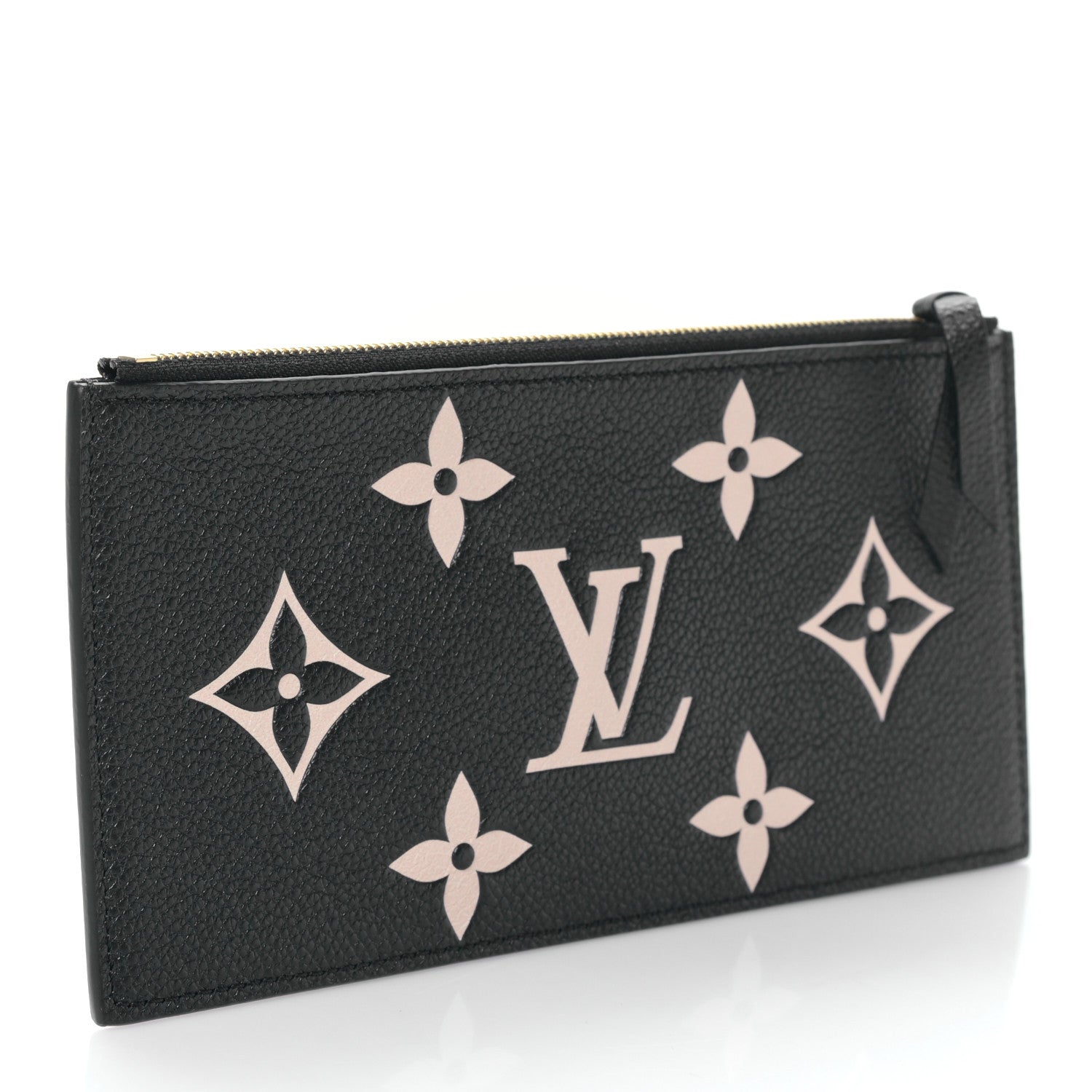 Louis Vuitton Empreinte Monogram Giant Crafty Pochette Felicie Zippered Insert Black 3 of 8
