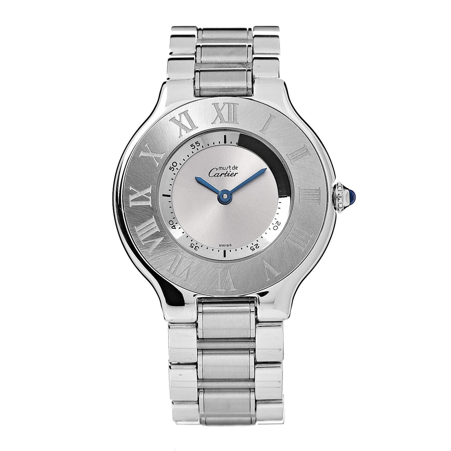 Stainless Steel 31mm Must De 21 Quartz Watch