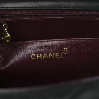 Chanel Lambskin Quilted XL Jumbo Single Flap Black 6 of 10