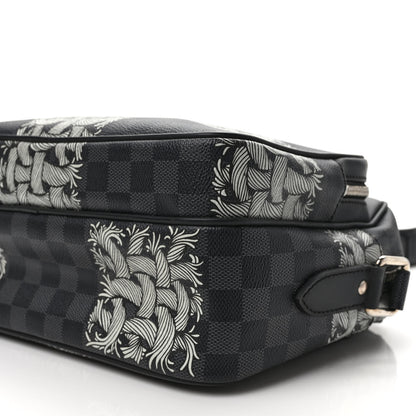 Louis Vuitton Damier Graphite Rope Nil PM White 8 of 11