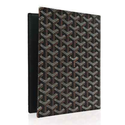 Goyard Goyardine Agenda Cover Black Gold 3 of 10
