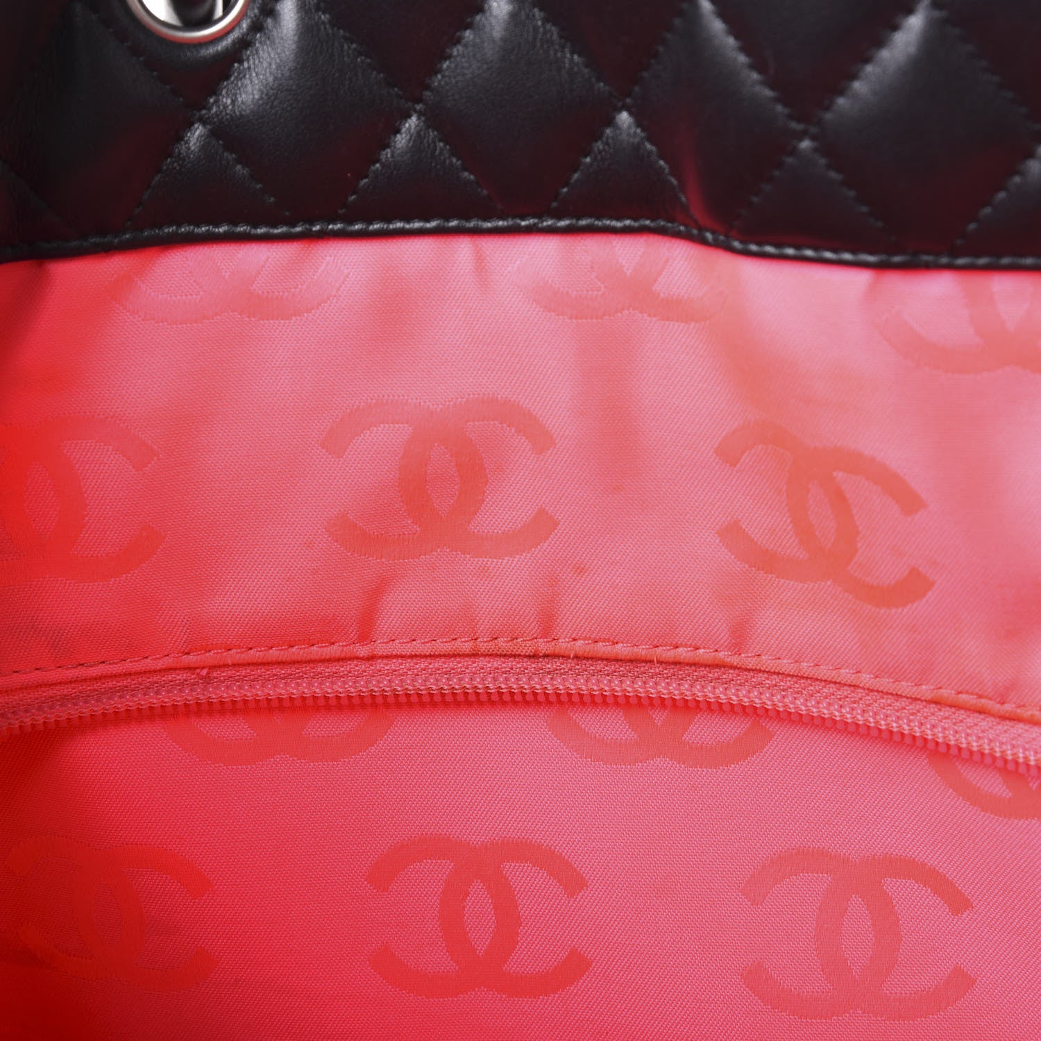 Chanel Calfskin Quilted Large Cambon Tote Black 8 of 14