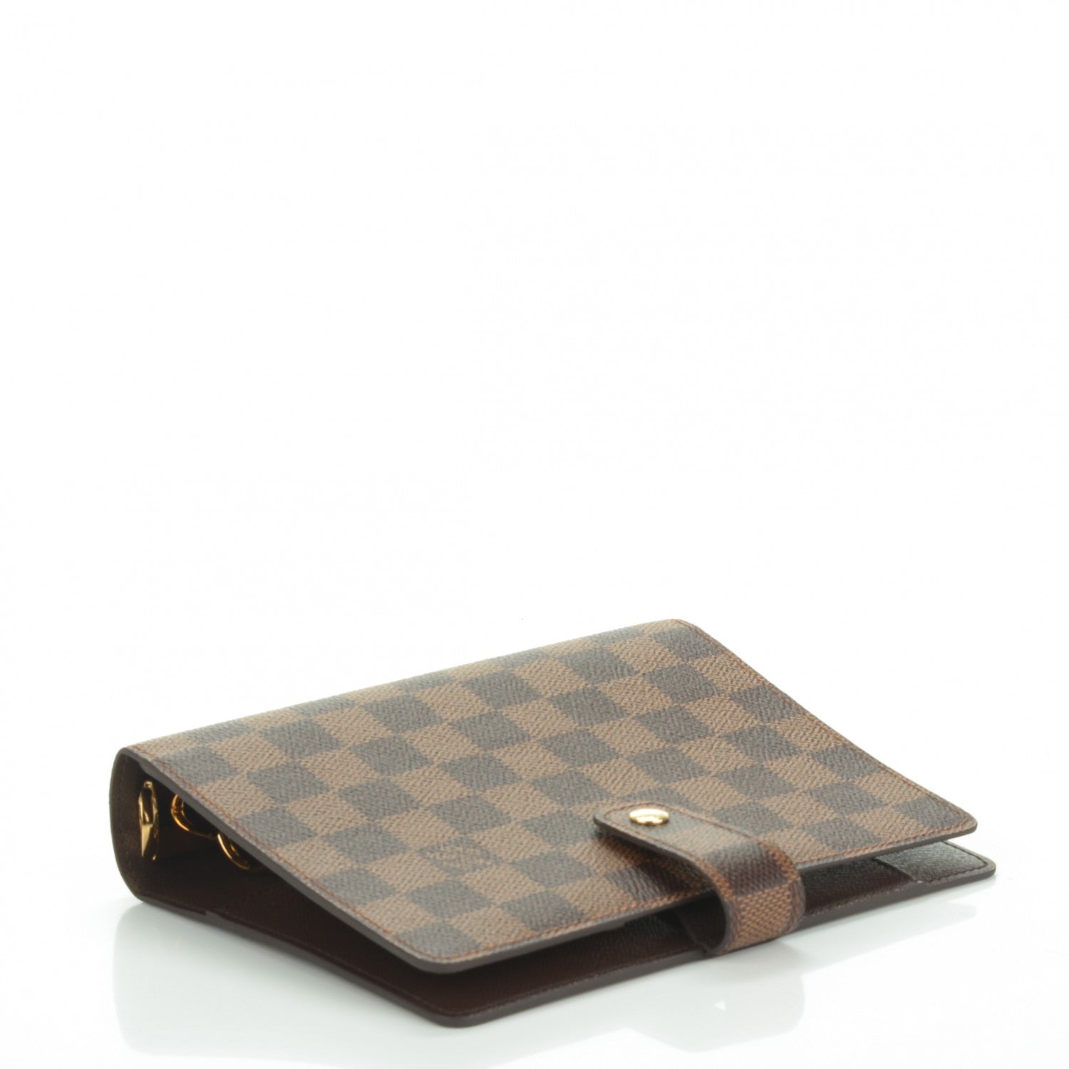 Louis Vuitton Damier Ebene Medium Ring Agenda Cover 4 of 7