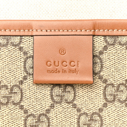 Gucci GG Plus Monogram Medium Signature Web Loop Tote Light Brown 6 of 15