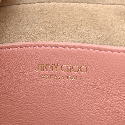 Jimmy Choo Calfskin Crocodile Embossed Varenne Camera Bag Blush 6 of 10