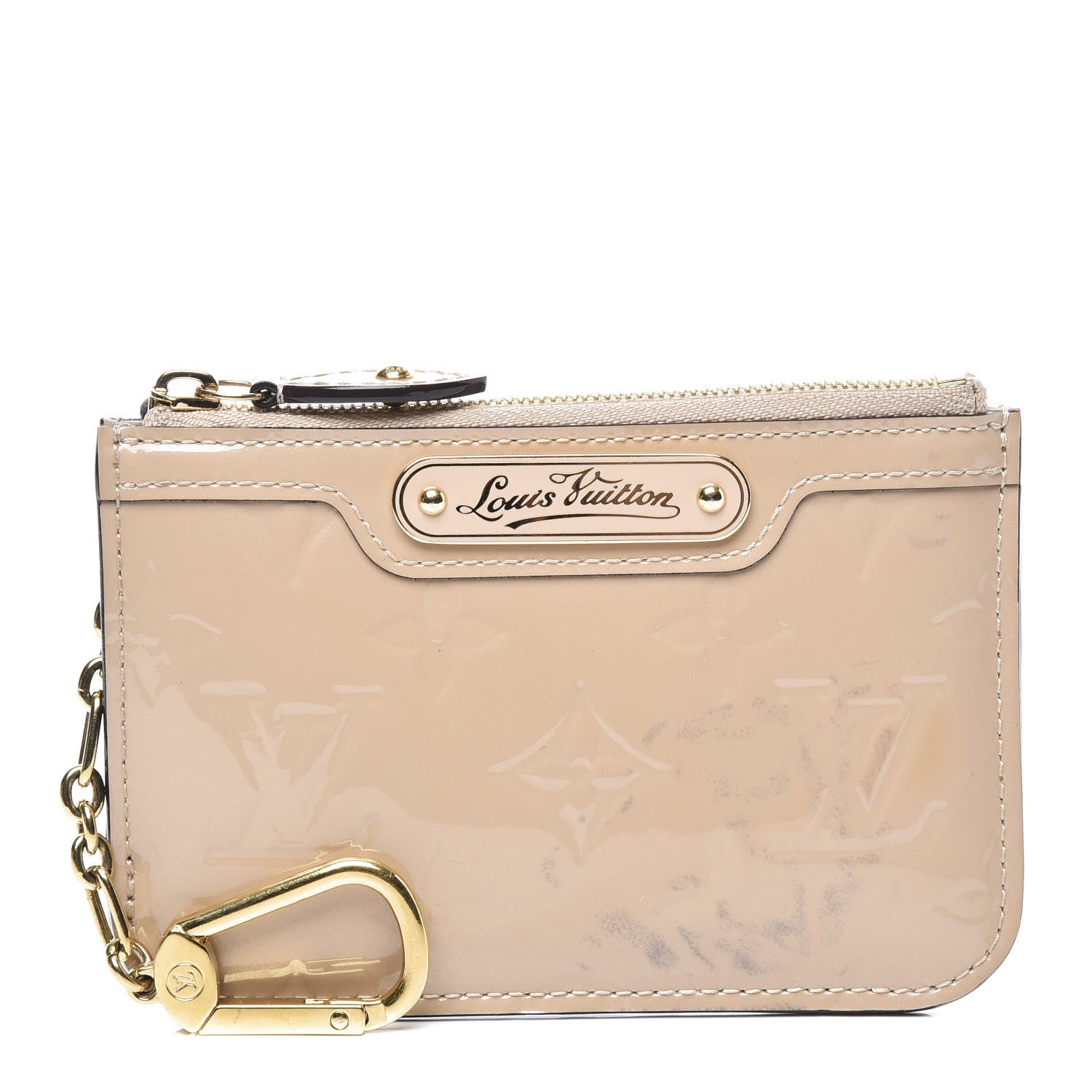 Louis Vuitton Vernis Key Pouch Dune 1 of 9