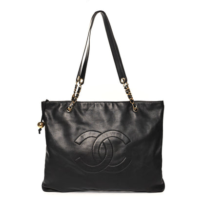 Chanel Lambskin Timeless CC Shoulder Bag Black 1 of 13