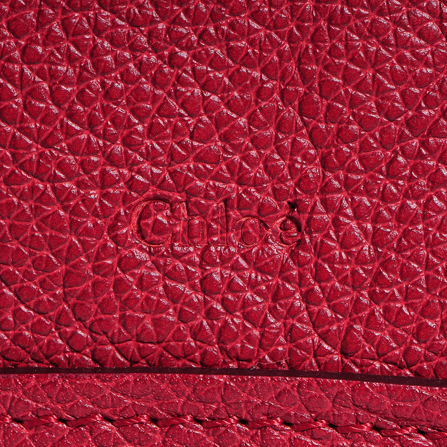 Chloe Calfskin Medium Paraty Red 11 of 20