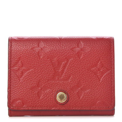 Louis Vuitton Empreinte Business Card Holder Cherry 1 of 8