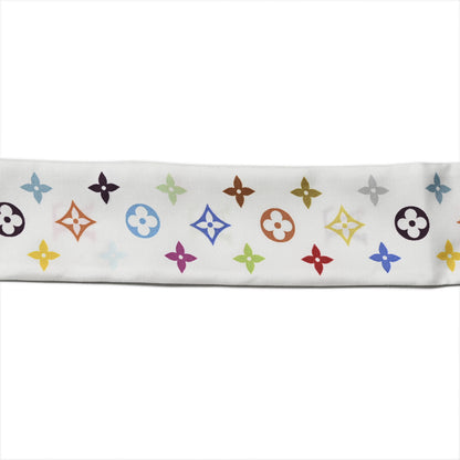 Louis Vuitton LV X TM Silk Monogram Multicolor BB Bandeau White 4 of 4